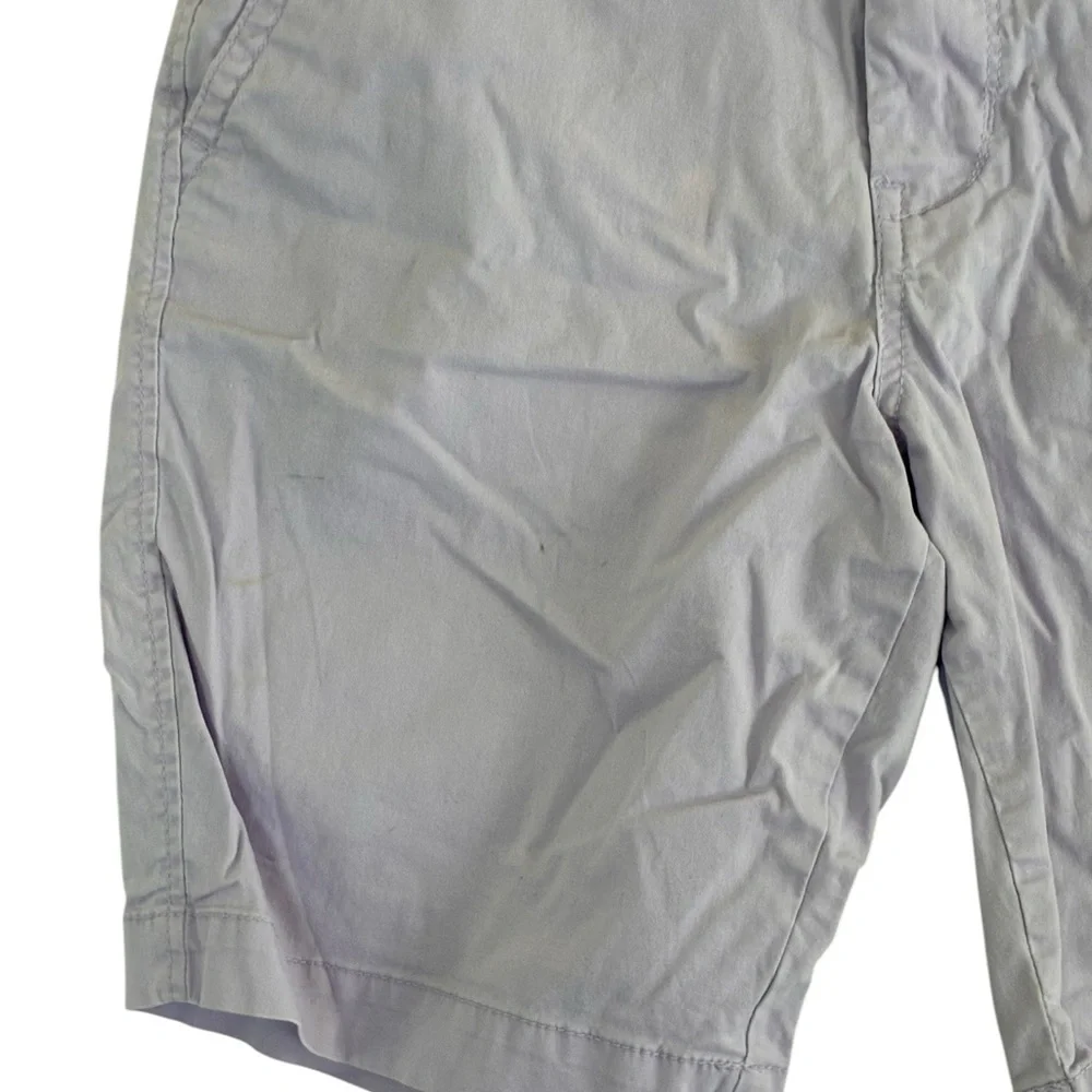 Aeropostale | Purple cotton flat front casual shorts